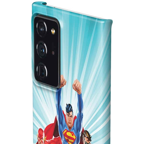 Justice League Team Power Up Galaxy Note20 Ultra 5G Lite Case