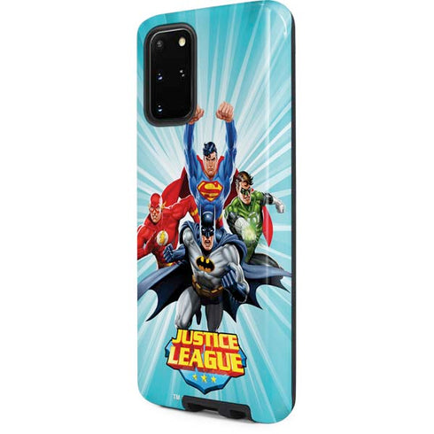Justice League Team Power Up Galaxy S20 Plus Pro Case