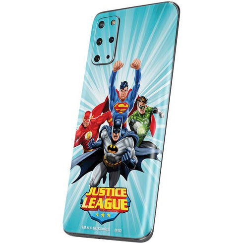 Justice League Team Power Up Galaxy S20 Plus Skin