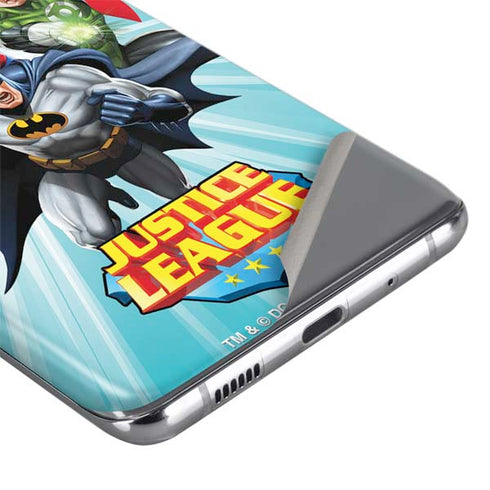 Justice League Team Power Up Galaxy S20 Plus Skin