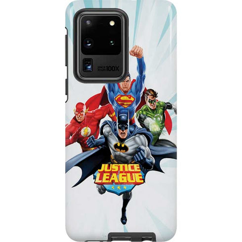 Justice League Team Power Up Galaxy S20 Ultra 5G Pro Case