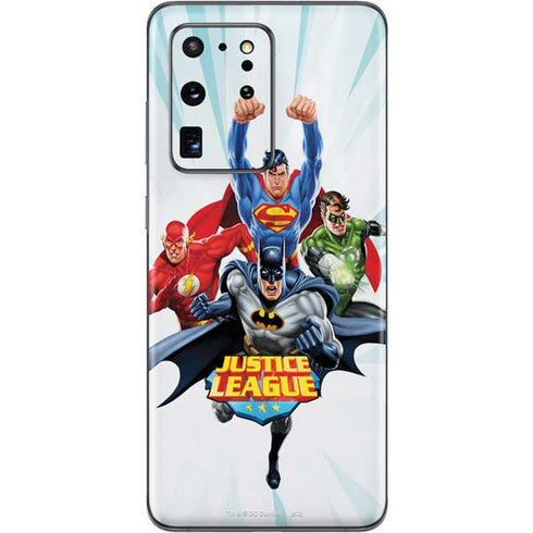 Justice League Team Power Up Galaxy S20 Ultra 5G Skin