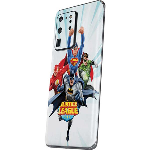 Justice League Team Power Up Galaxy S20 Ultra 5G Skin