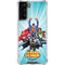 Justice League Team Power Up Galaxy S21 FE Clear Case