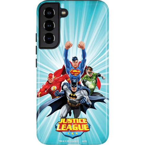 Justice League Team Power Up Galaxy S22 Plus Pro Case