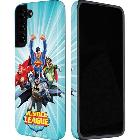 Justice League Team Power Up Galaxy S22 Plus Pro Case