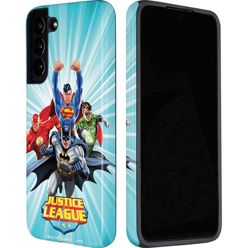 Justice League Team Power Up Galaxy S22 Pro Case