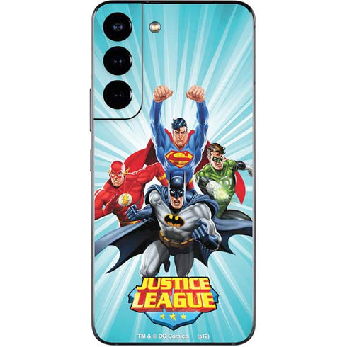 Justice League Team Power Up Galaxy S22 Skin