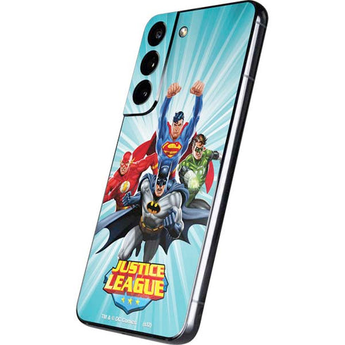 Justice League Team Power Up Galaxy S22 Skin