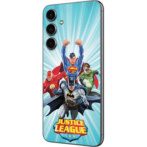 Justice League Team Power Up Galaxy S23 FE Skin