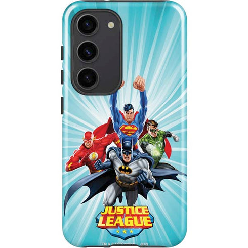 Justice League Team Power Up Galaxy S23 Pro Case