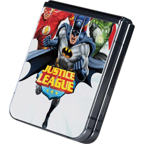 Justice League Team Power Up Galaxy Z Flip5 5G Skin