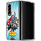 Justice League Team Power Up Galaxy Z Fold4 5G Clear Case