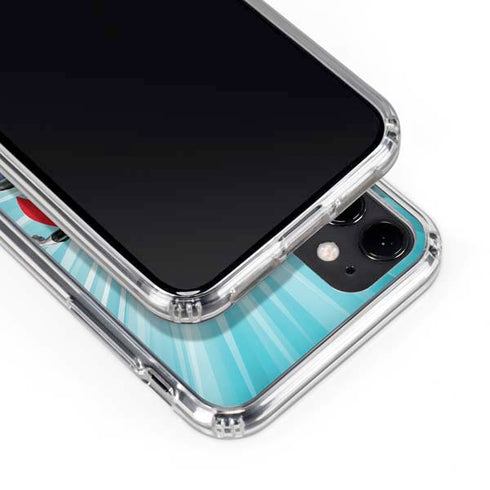 Justice League Team Power Up iPhone 11 Clear Case