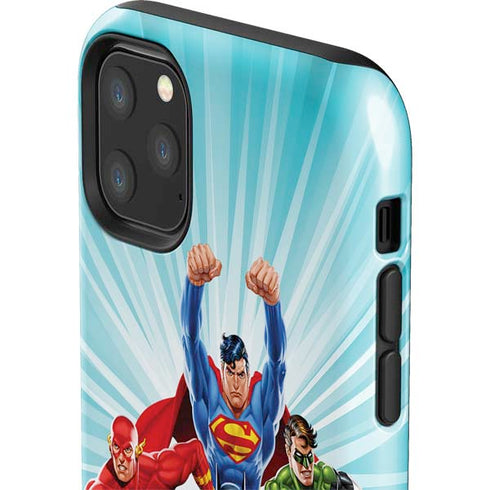 Justice League Team Power Up iPhone 11 Pro Max Impact Case