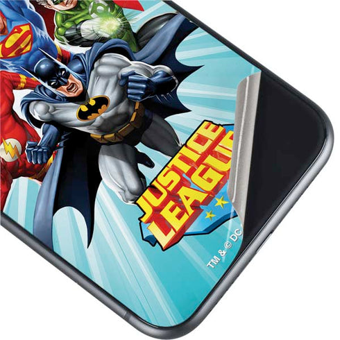 Justice League Team Power Up iPhone 11 Skin