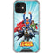 Justice League Team Power Up iPhone 12 Clear Case