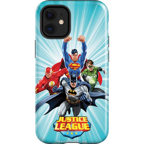 Justice League Team Power Up iPhone 12 Mini Impact Case