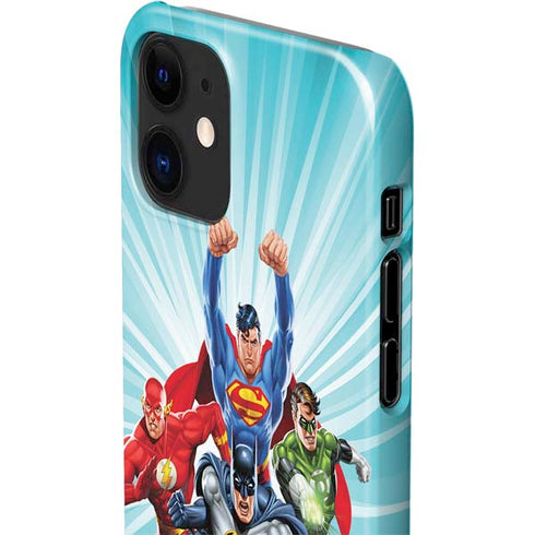 Justice League Team Power Up iPhone 12 Mini Lite Case
