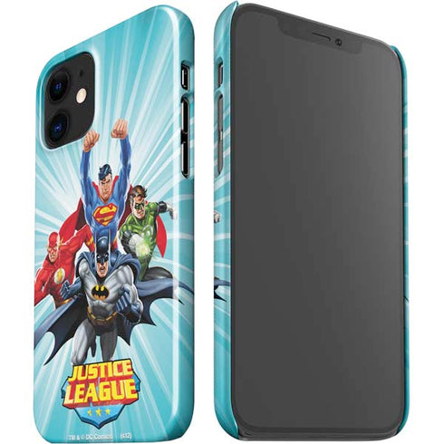 Justice League Team Power Up iPhone 12 Mini Lite Case
