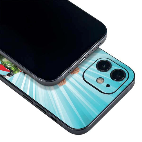 Justice League Team Power Up iPhone 12 Mini Skin