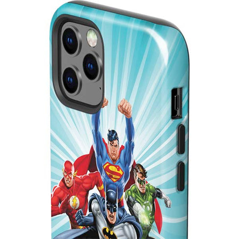 Justice League Team Power Up iPhone 12 Pro Impact Case