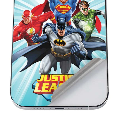 Justice League Team Power Up iPhone 12 Pro Skin