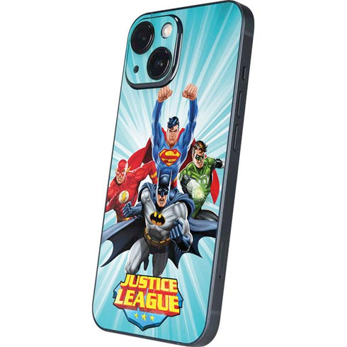 Justice League Team Power Up iPhone 13 Mini Skin