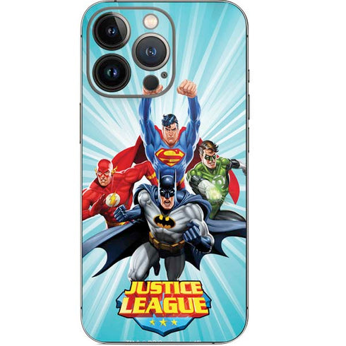 Justice League Team Power Up iPhone 13 Pro Skin