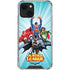Justice League Team Power Up iPhone 14 Plus Clear Case