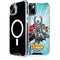 Justice League Team Power Up iPhone 14 Plus MagSafe Case