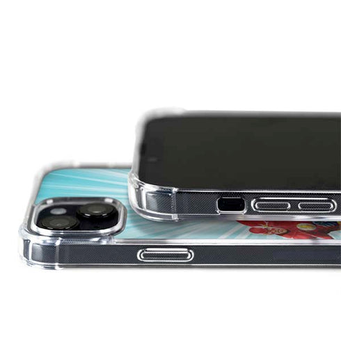 Justice League Team Power Up iPhone 14 Plus MagSafe Case