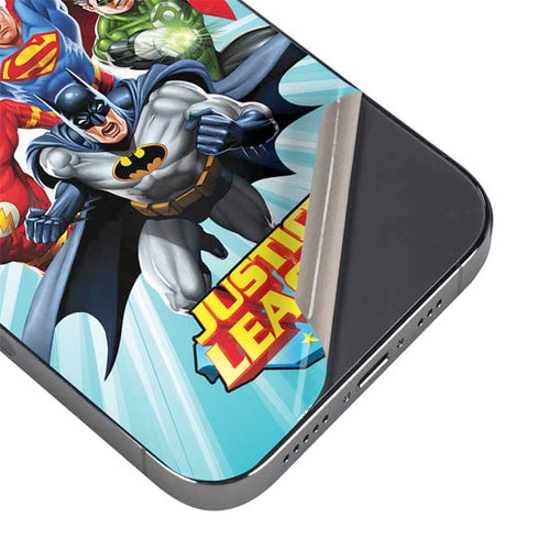 Justice League Team Power Up iPhone 14 Pro Max Skin