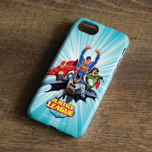 Justice League Team Power Up iPhone 8 Pro Case