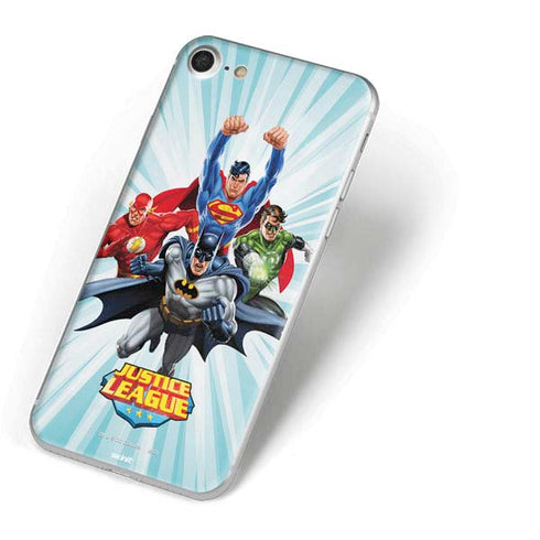 Justice League Team Power Up iPhone 8 Skin