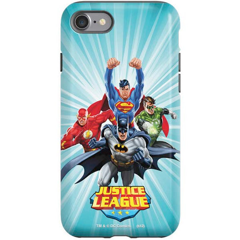 Justice League Team Power Up iPhone SE (2nd & 3rd Gen) Pro Case