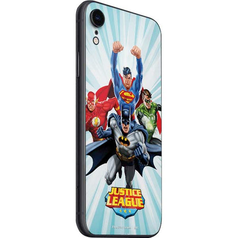 Justice League Team Power Up iPhone SE (2nd & 3rd Gen) Skin