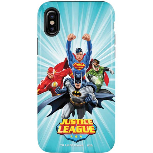 Justice League Team Power Up iPhone X Pro Case