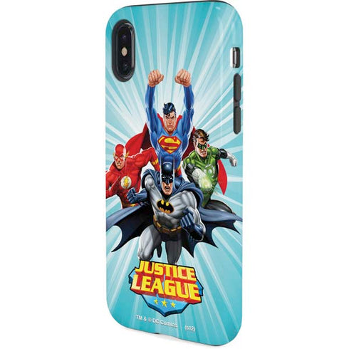 Justice League Team Power Up iPhone X Pro Case