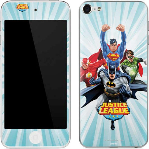 Justice League Team Power Up Apple iPod Skin