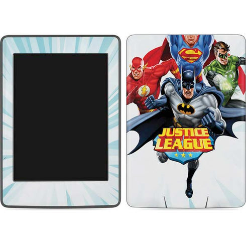 Justice League Team Power Up Amazon Kindle Skin