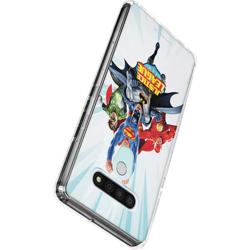 Justice League Team Power Up LG Stylo 6 Clear Case