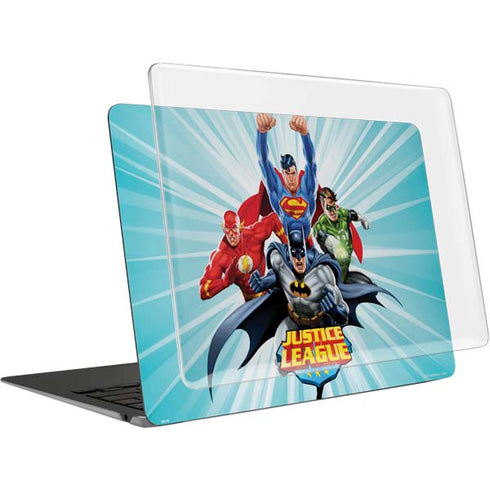 Justice League Team Power Up MacBook Air 13in M1 (2021) Case plus Skin