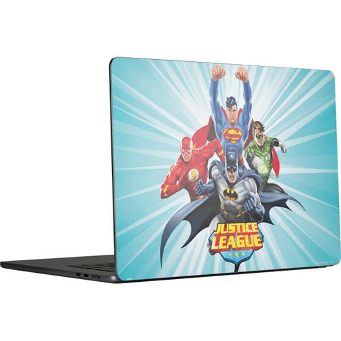 Justice League Team Power Up MacBook Air 15 in (2023) Skin