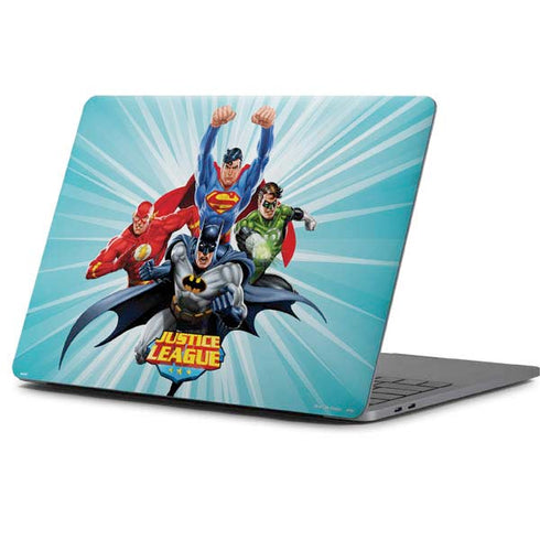 Justice League Team Power Up Apple MacBook Pro 13-inch Skin