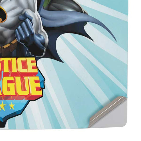 Justice League Team Power Up PS5 Slim Digital Edition Console Skin