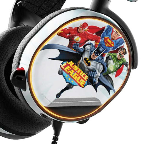 Justice League Team Power Up SteelSeries Arctis 5 Skin
