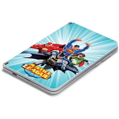 Justice League Team Power Up Surface Duo Skin