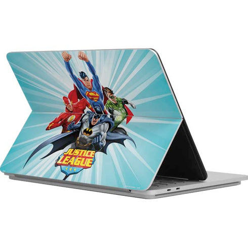 Justice League Team Power Up Surface Laptop Studio Skin