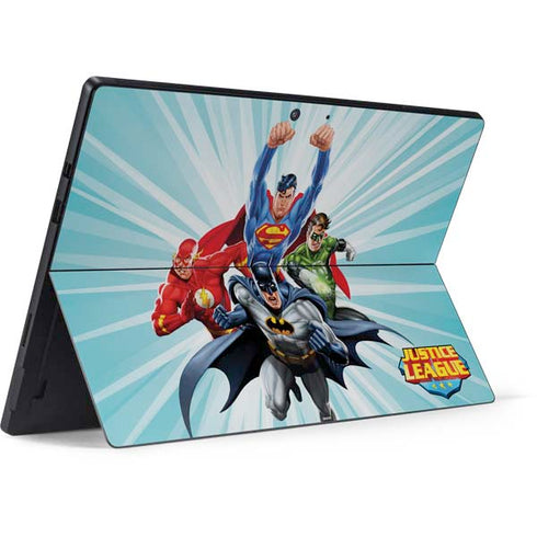 Justice League Team Power Up Surface Pro 7 Skin